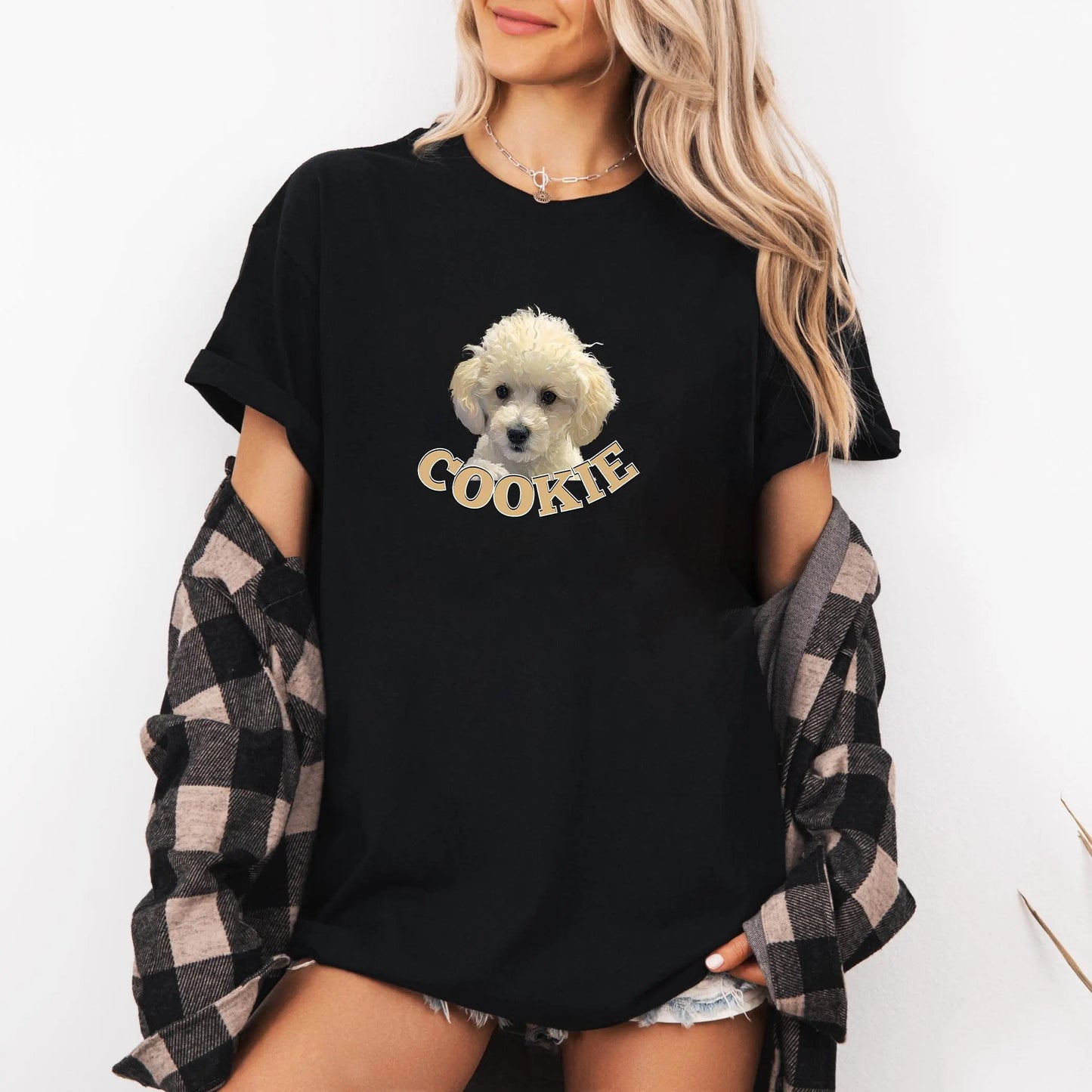 Custom Pet Shirt Pop Art Style