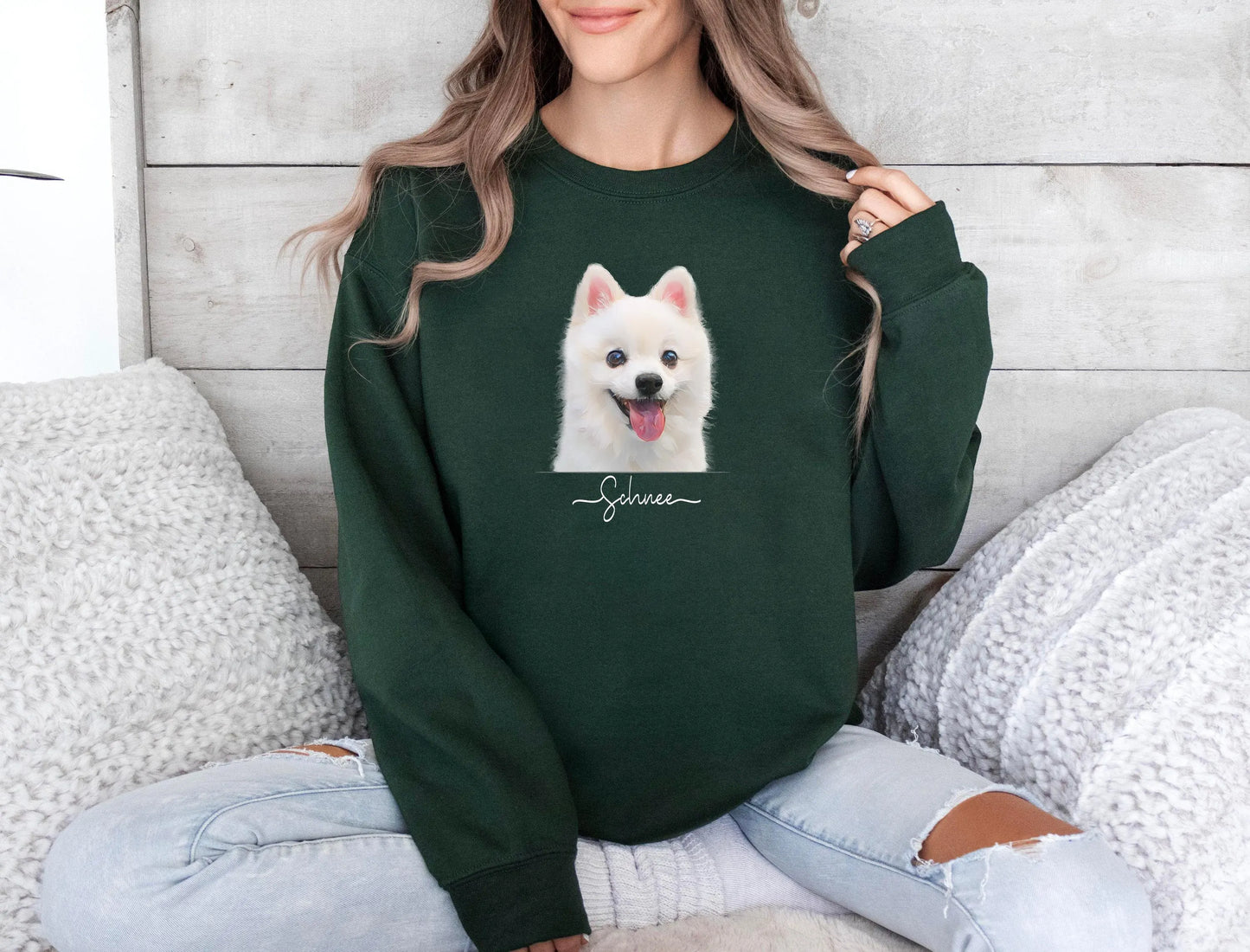 Custom Pet Shirt Digital Art Style