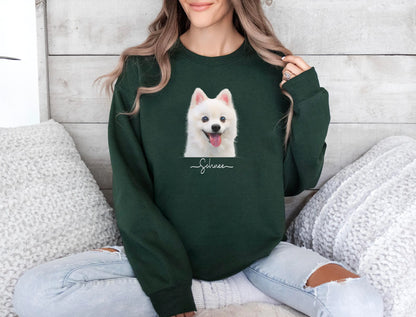 Custom Pet Shirt Digital Art Style