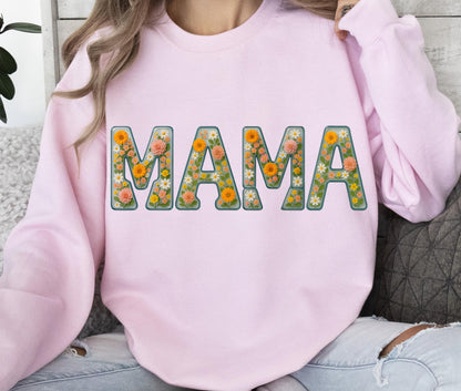 Floral Glass Mama Instant Digital Download