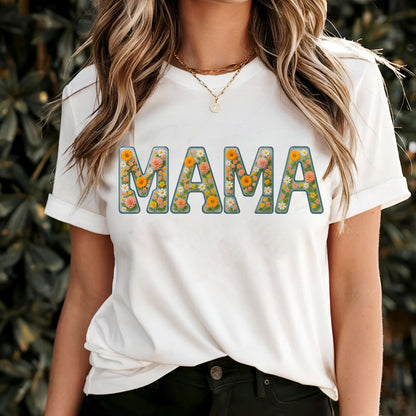 Floral Glass Mama Instant Digital Download